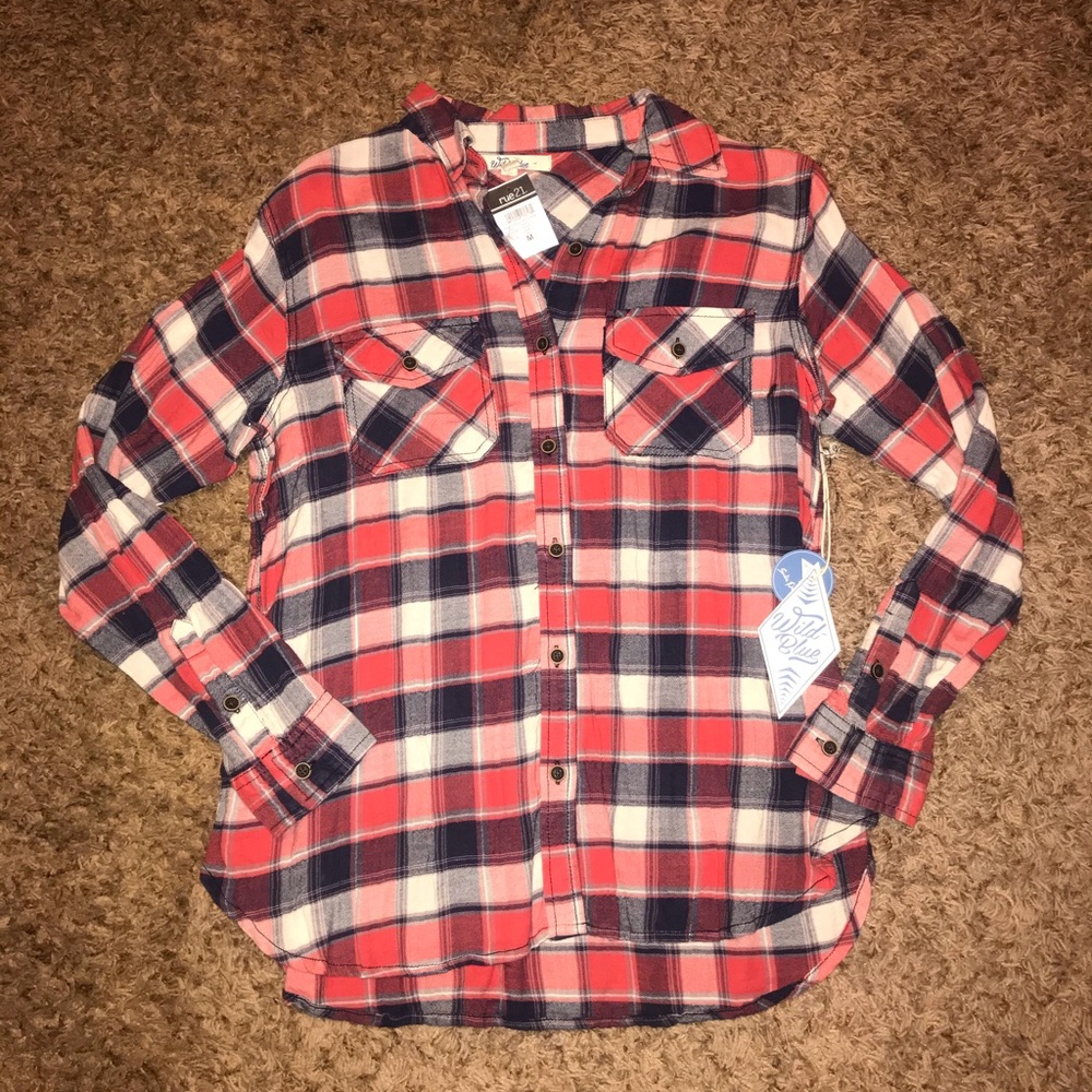 Rue 21 flannel top